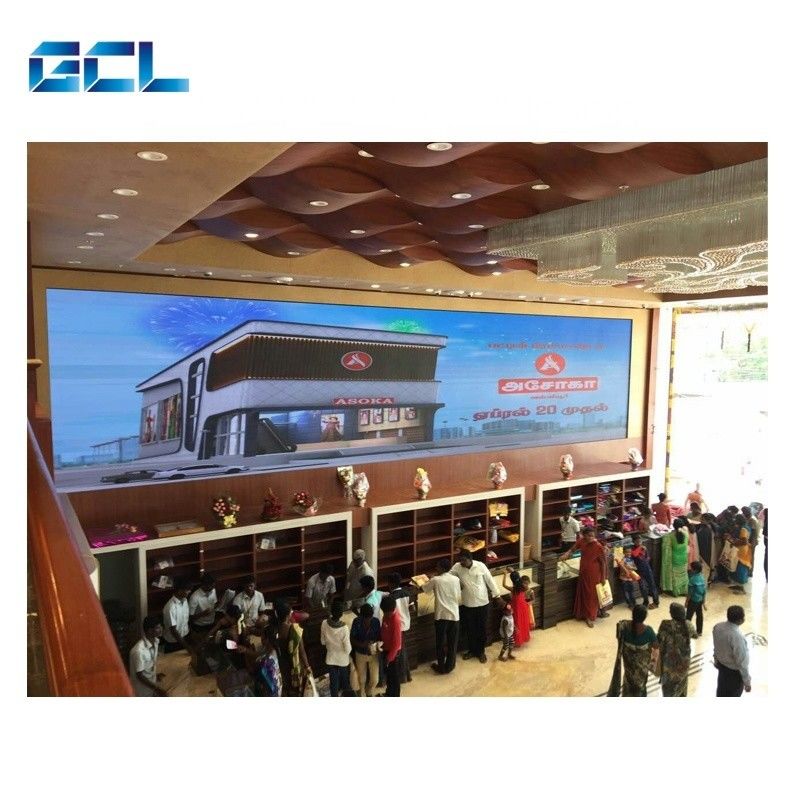 P1.5mmP1.875 MmP2mm زاویه دید ثابت داخلی LED ویدئو صفحه نمایش صفحه نمایش دیواری آسان نصب