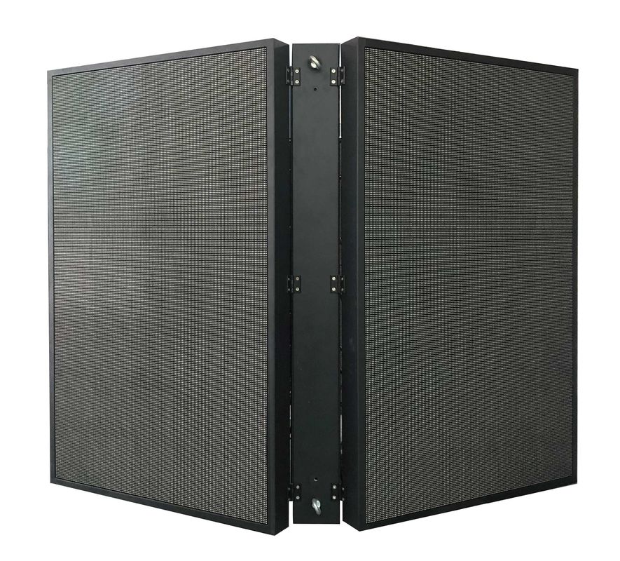 کابینت بیرونی آهنین P4 P5 P6 صفحه نمایش LED برای تبلیغات بیلبورد دیجیتال
