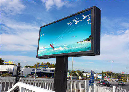 صفحه نمایش LED دیجیتال الکترونیکی تبلیغات بیرونی نمایشگر LED شنژن برای نصب چندگانه