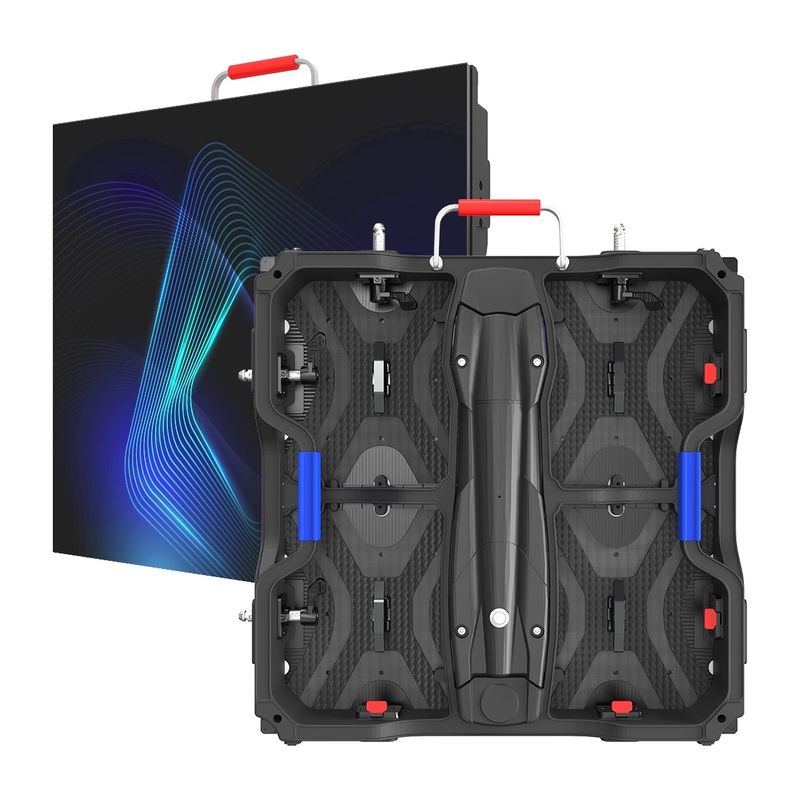 1200 نیت روشنایی بالا LED Video Wall صفحه نمایش انعطاف پذیر P1.95 استفاده داخلی سری Ggalaxy