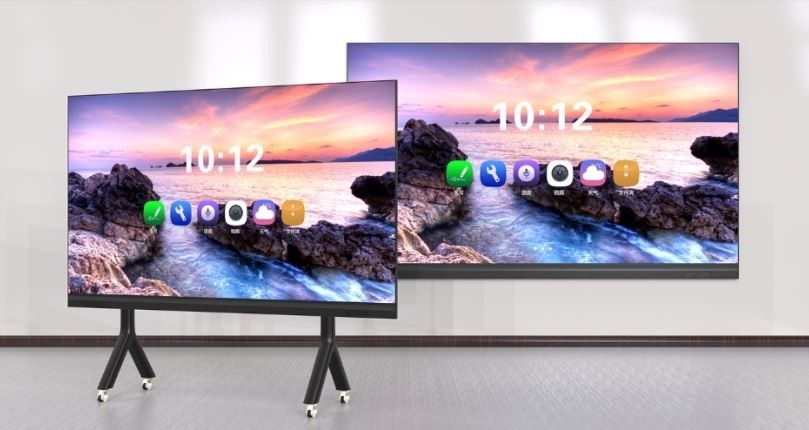 اتاق کنفرانس صفحه نمایش بزرگ LED Full Front Service Matte Black Screen COB P0.9mm P1.2mm تعریف