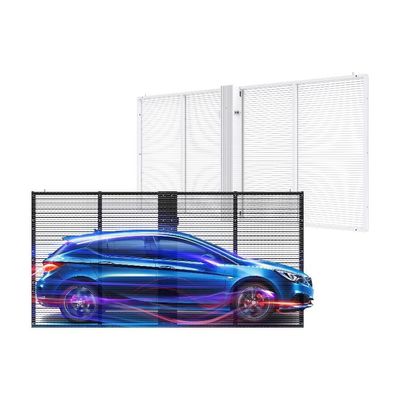 قیمت خوب فضای داخلی P3.9 شفافیت بالا Ultra Thin شفاف صفحه نمایش LED موسیقی ویدیو دیوار آنلاین