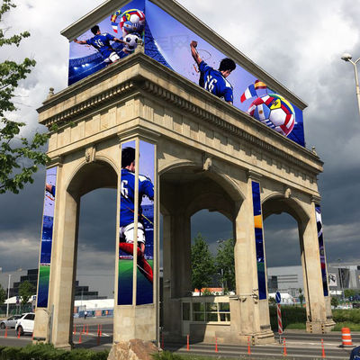 صفحه نمایش تبلیغاتی ال ای دی P6 برای انیمیشن های روشن و روشنایی 6000 نیت