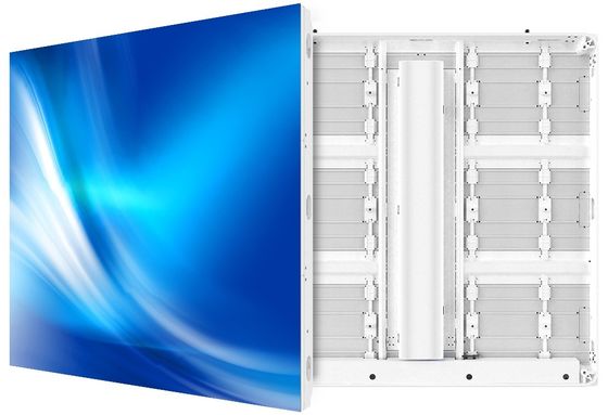 صفحه نمایش LED ثابت P4mmP6mmP8mm در فضای باز با روشنایی 10000nits IP65 ضد آب و طراحی مدولار برای محیط های خشن