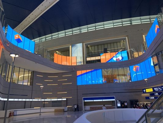 صفحه نمایش LED شفاف P7.8 داخلی