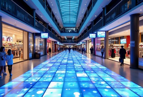 صفحه نمایش LED کف P1.9mm P2.6mm ضد آب و مقاوم در برابر فشار