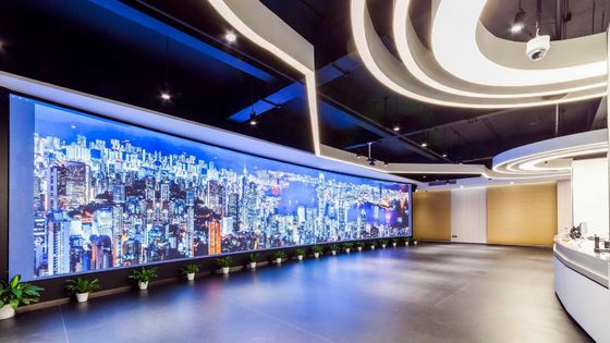 قیمت خوب نمایشگر LED نواری بلند داخلی سری Ghalo 1000*250mm و 750*250mm با نصب سریع دیواری (P1.25، P1.56، P1.953mm) آنلاین