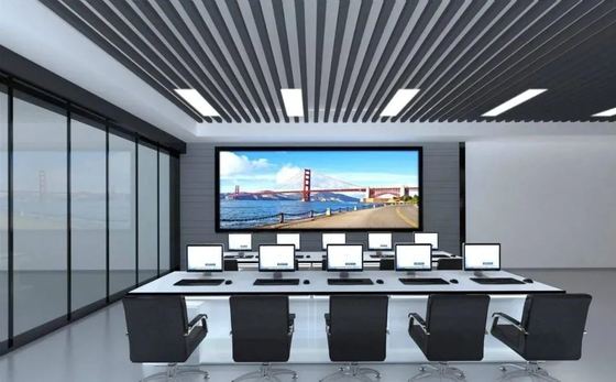 قیمت خوب ساختار یکپارچه سبک و ثابت در فضای داخلی نمایشگر LED با تعمیر و نگهداری کامل در جلو برای کلیساها و فروشگاه های خرده فروشی آنلاین