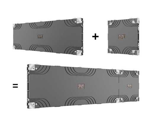 Ghalo Series LED Video Wall with 7680Hz High Refresh Rate and 90° Seamless Right-Angle Splicing in Die-Casting Aluminum Cabinet